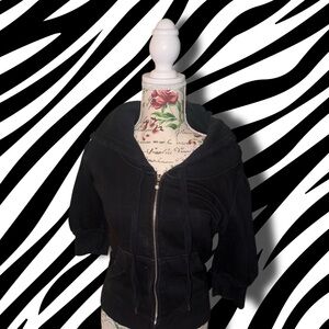Women's Black Express Zip-Up Jacket